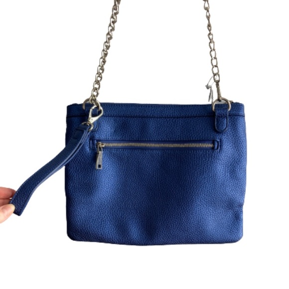 NELLA BELLA | blue vegan leather purse - Picture 2 of 3